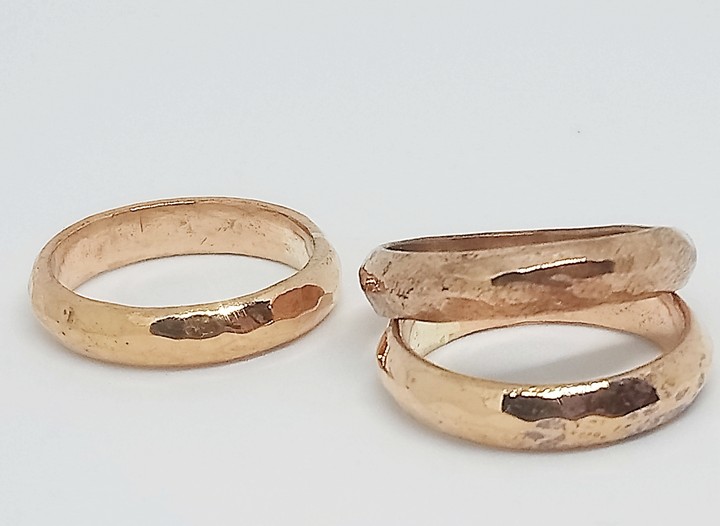 Ring 23 Hammered