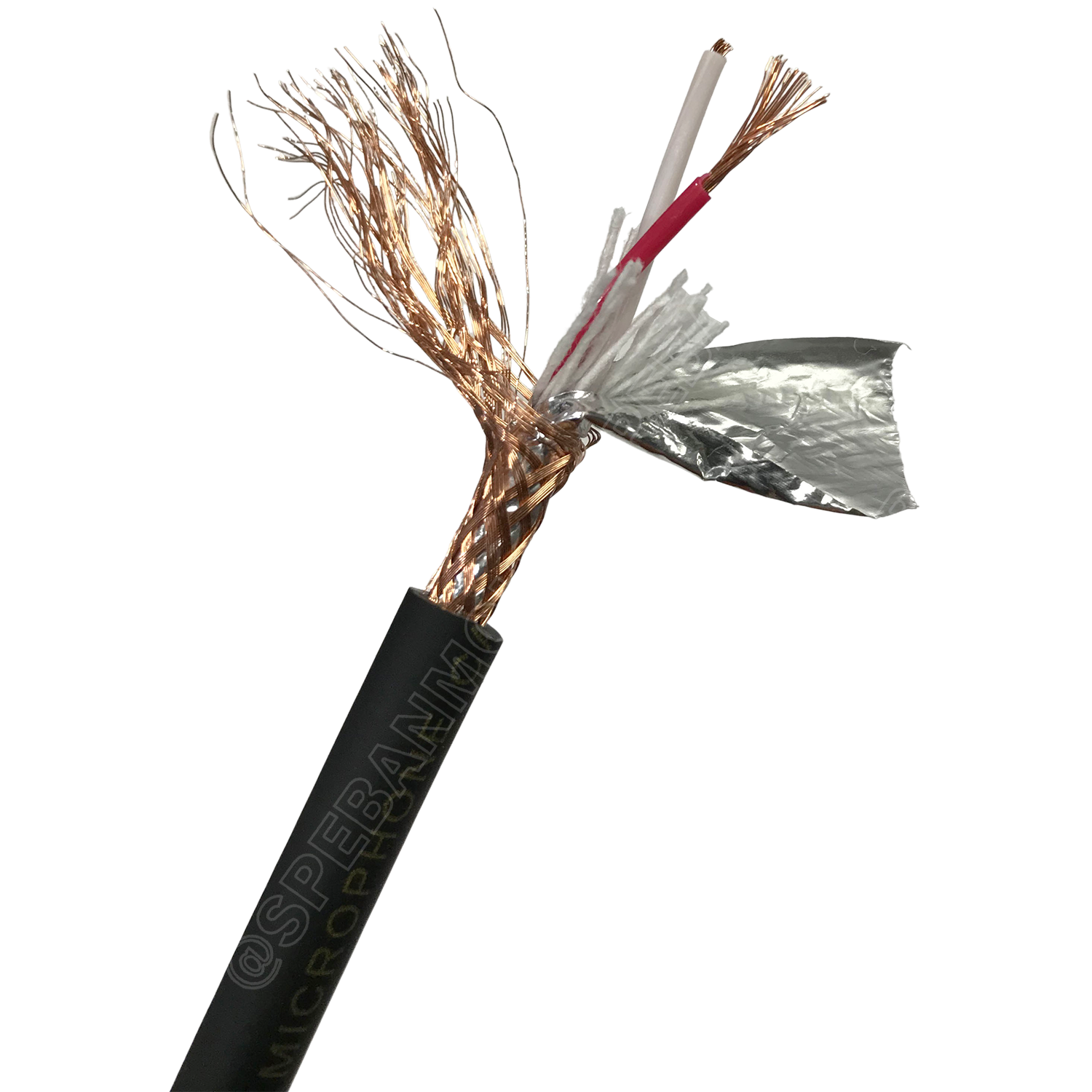 [ 3เมตร ] PR-MIC300 สายไมค์ Wireman Microphone cable stereo 6มม ไมค์Stereo 6 mm Ultra-low noise and high qulaity shielded ชีลรอบ กันสัญญาณรบกวน อย่างดี ทองแดงแท้ Audio Cable For Balance Connecter