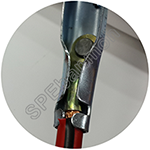 สายไฟพ่วงแบตเตอรี่ 25 Sq.mm.(สายเต็ม) ALW-03M 3เมตร