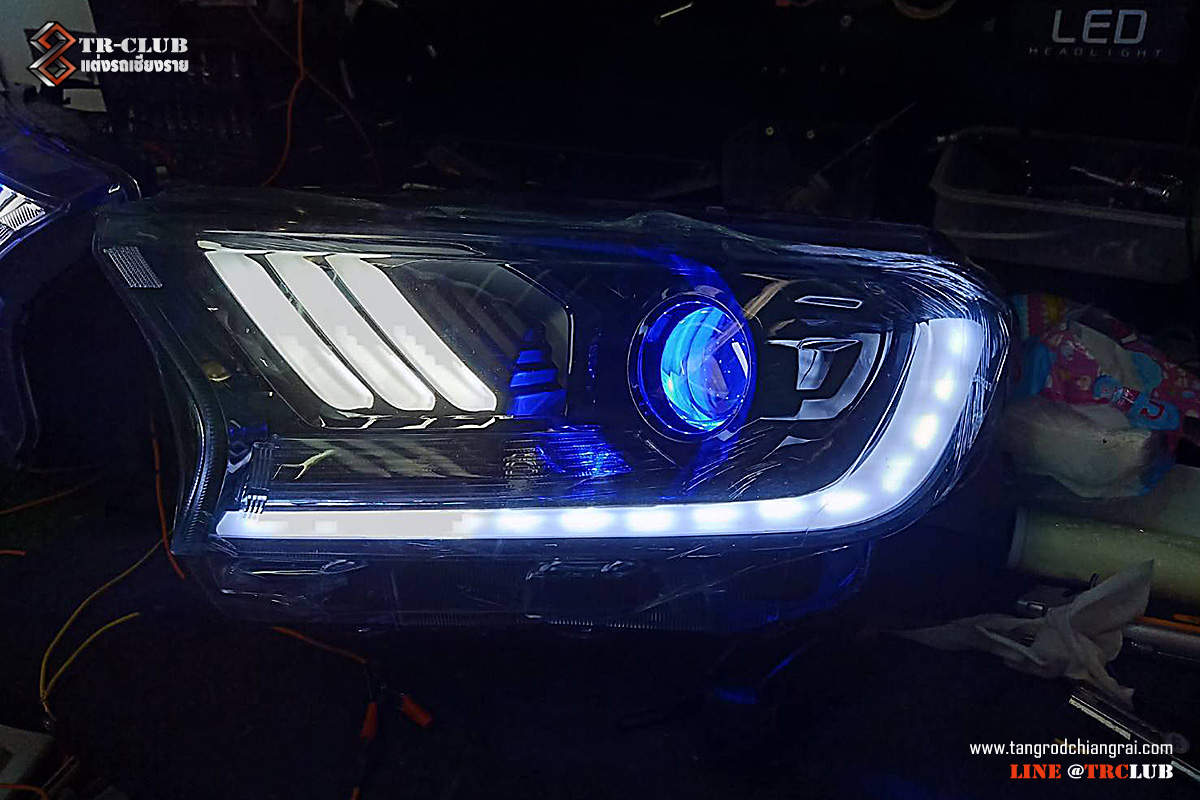 ไฟหน้า MUSTANG STYLE FORD RANGER/EVEREST