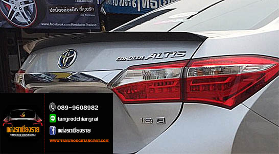 สปอยเลอร์ แบบแนบ ALTIS 2017-2018