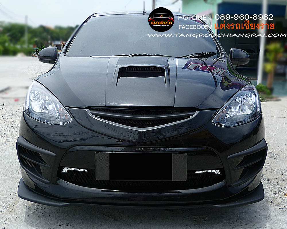 ชุดแต่งรอบคัน MZ CUSTOM TYPE I MAZDA 2 5 ประตู 2010-2014