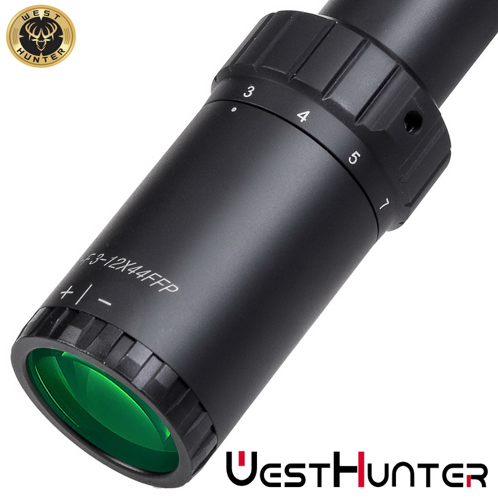กล้อง WEST WT-F 3-12X44 FFP scope เส้นเล็งขยายตามซูม สินค้าแท้ รับประกัน 1 ปี