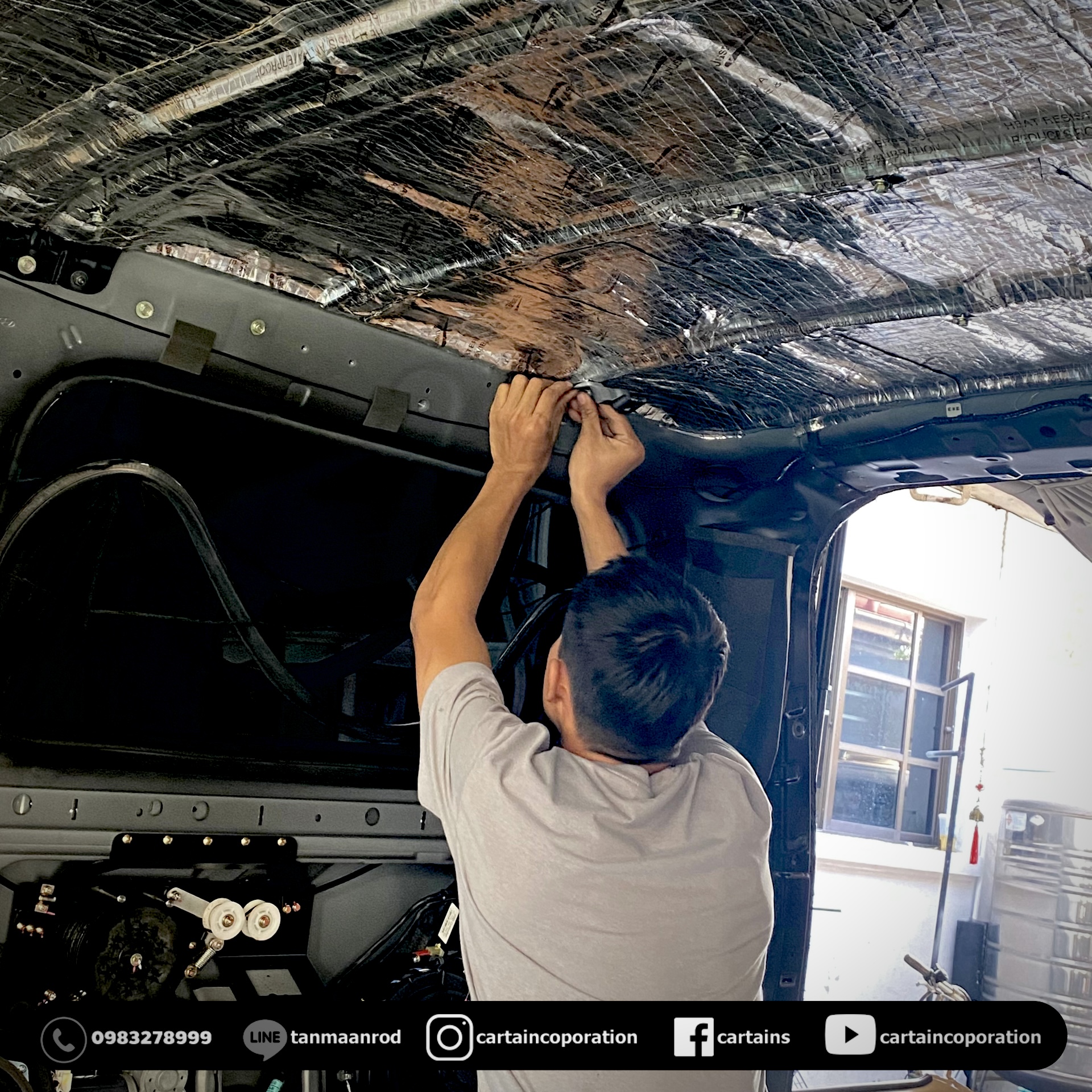 แดมป์ h1 ทั้งคัน หลังคาด้วย