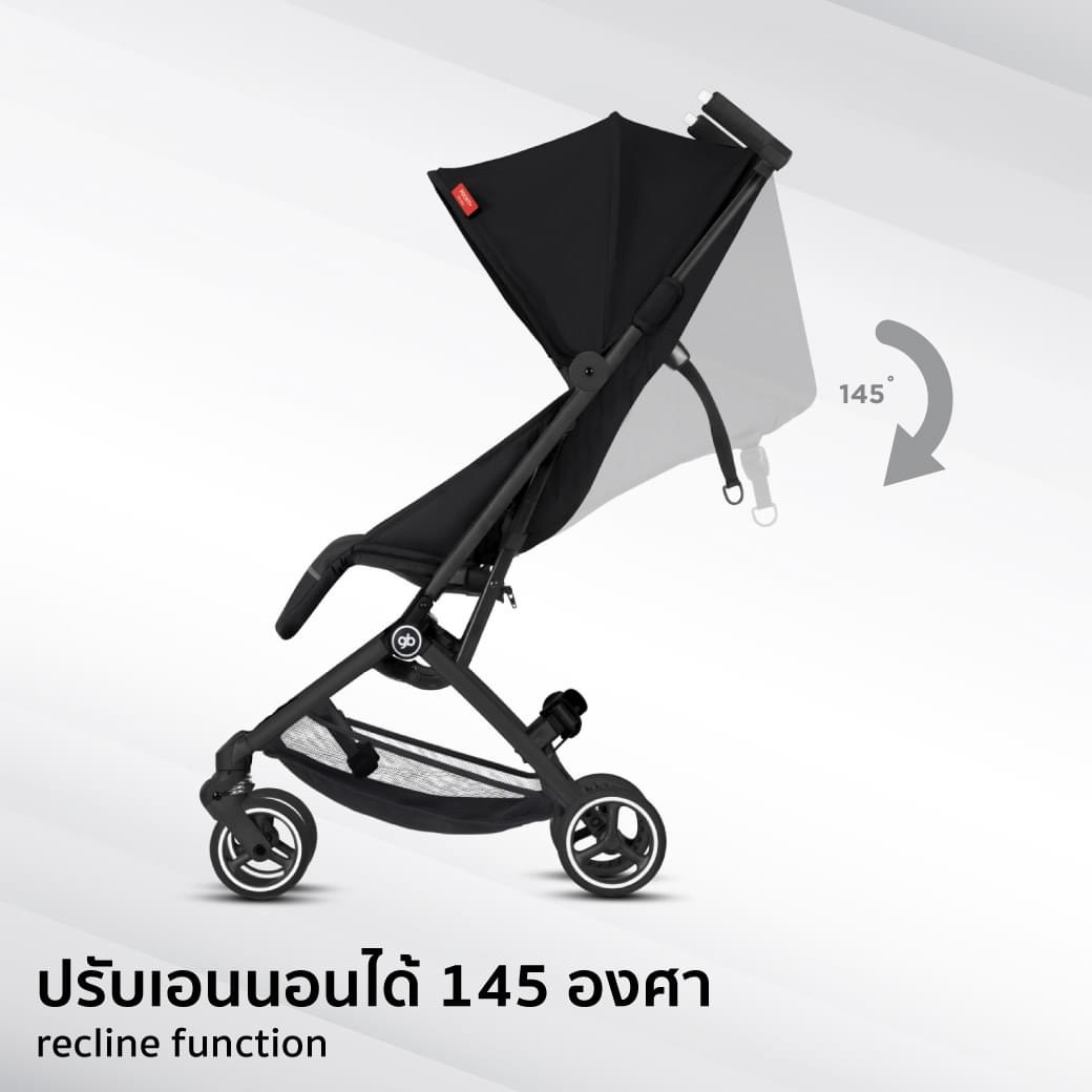 รถเข็นเด็ก GB Pockit+ All-City รถเข็นเด็กพับเล็ก ขึ้นเครื่องบินได้