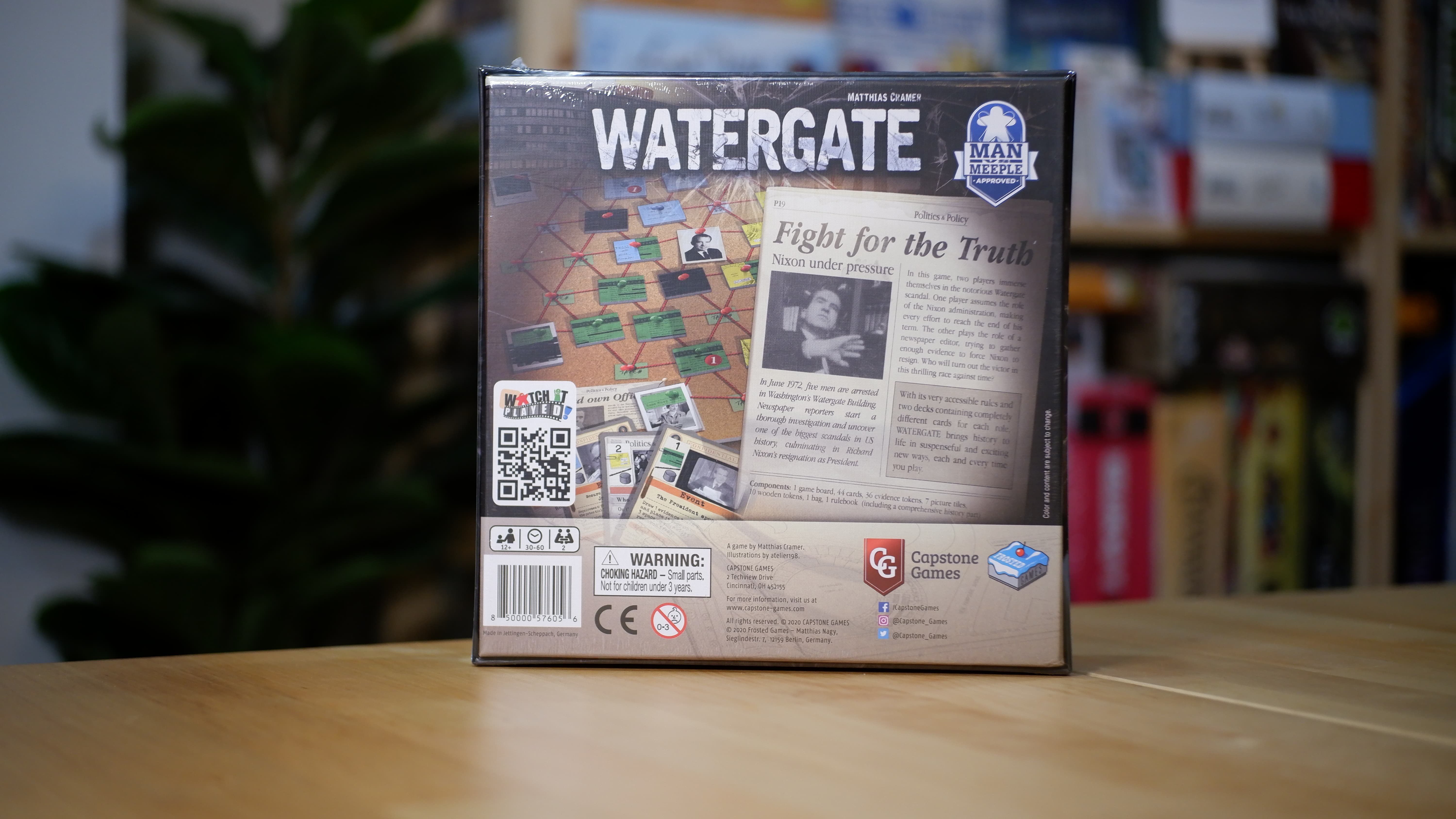 Watergate บอร์ดเกมของแท้