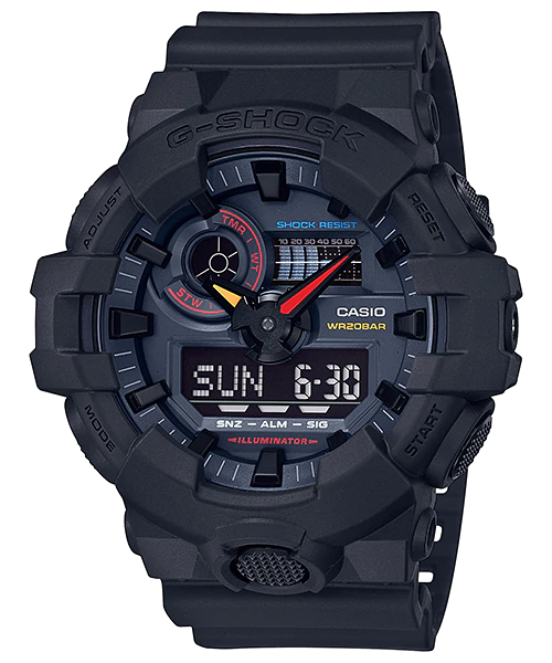 CASIO G-SHOCK รุ่น GA-700BMC-1ADR สีดำ สินค้าใหม่ ของแท้ รับประกันศูนย์ CMG