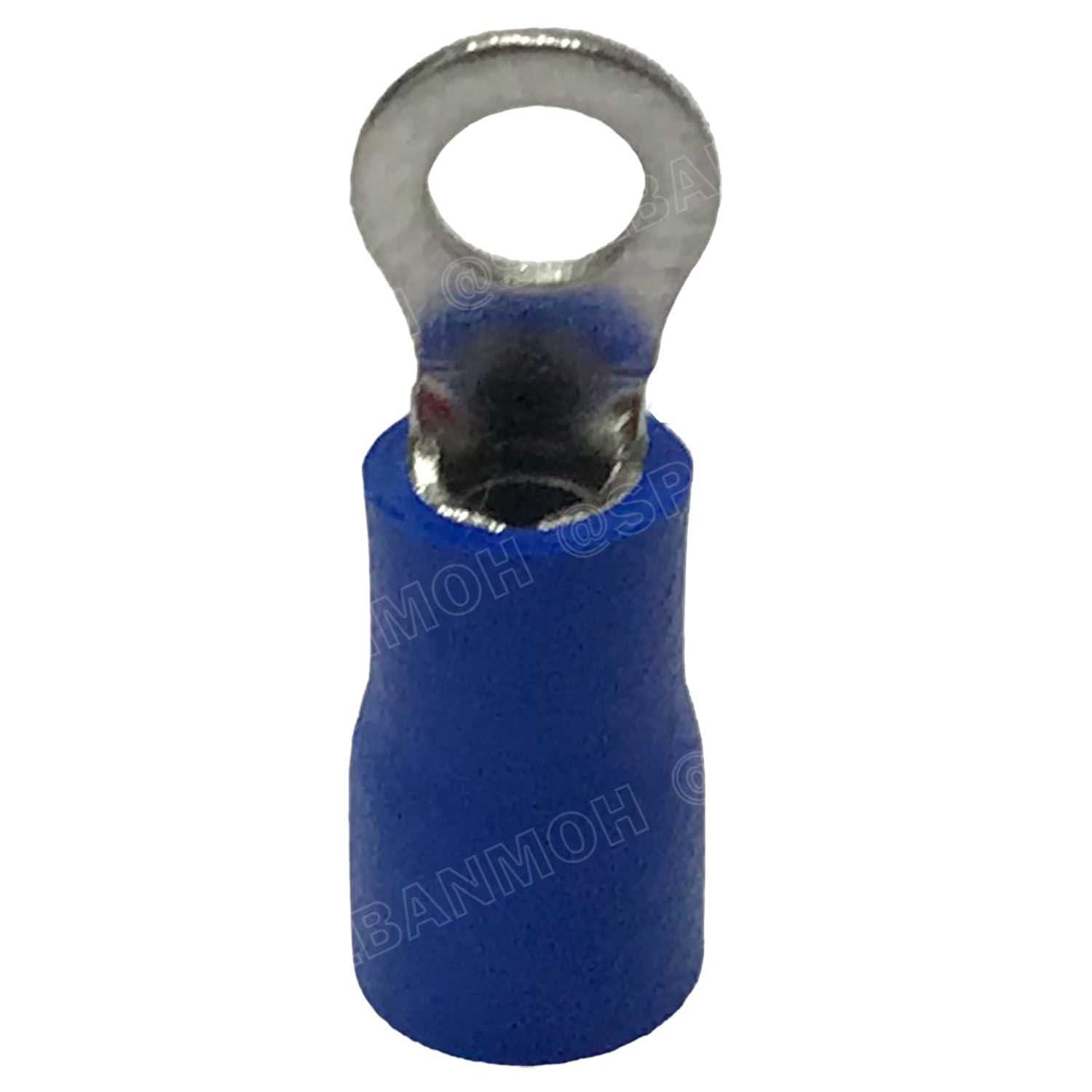 [ 100 ตัว/ถุง ] RV2-3 สำหรับสาย 1.5-2.5 sq.mm 16-14AWG หางปลากลม หางปลาหุ้มฉนวน เทอร์มินอล หางปลาย้ำสายไฟ หางปลา หางปลากลมหุ้ม หางปลาแฉก Terminal Crimping หางปลา กลมหุ้ม หางปลาต่อสาย ขั้วต่อสายไฟ หางปลาวง หางปลา RV Spade Terminal หางปลากลมหุ้มฉนวน