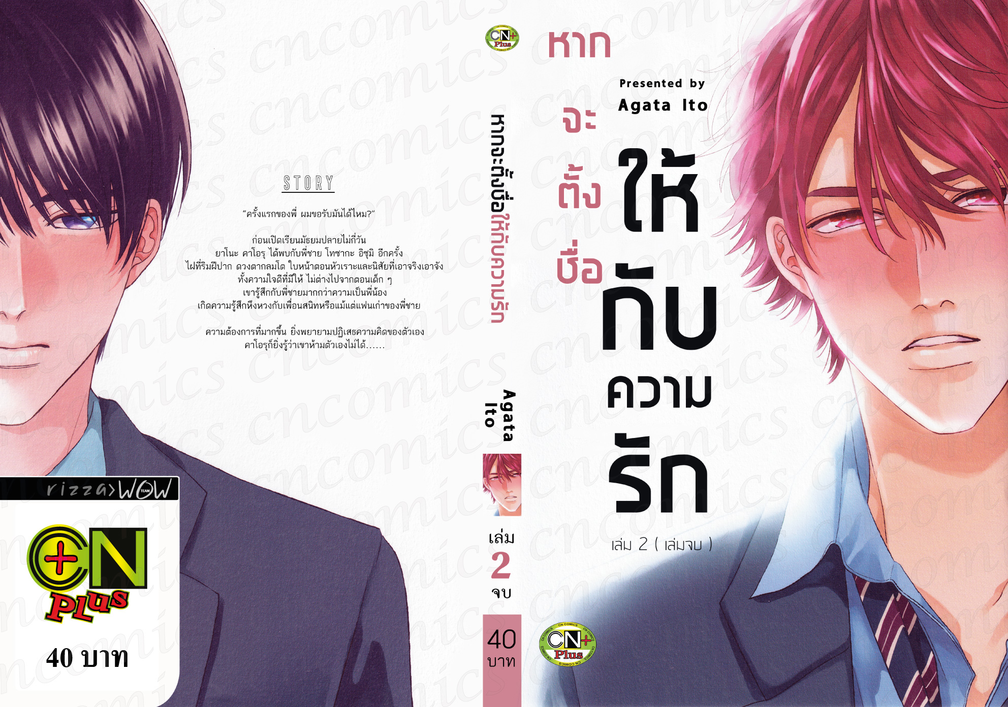 หากจะตั้งชื่อให้กับความรัก 2 เล่มจบ : Agata Ito (แนวพี่น้อง)