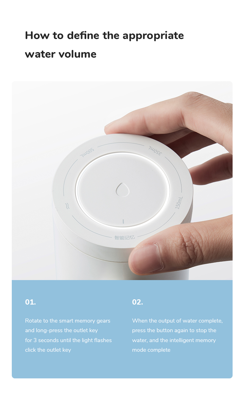 หัวปั๊มน้ำอัจฉริยะ Jisulife PU01 Smart Hydrator (5K) ประกันศูนย์ไทย