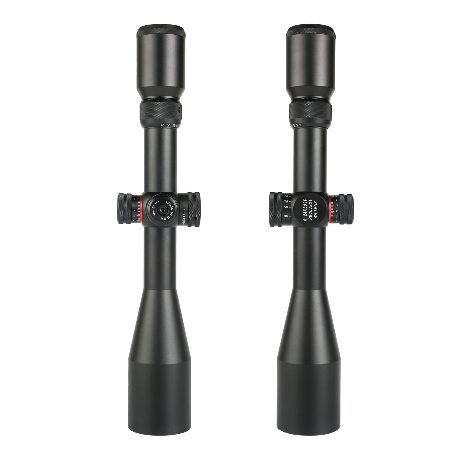 กล้องติดปืน กันน้ำ กันกระแทก T-EAGLE R 6-24X50 SFIR SCOPE