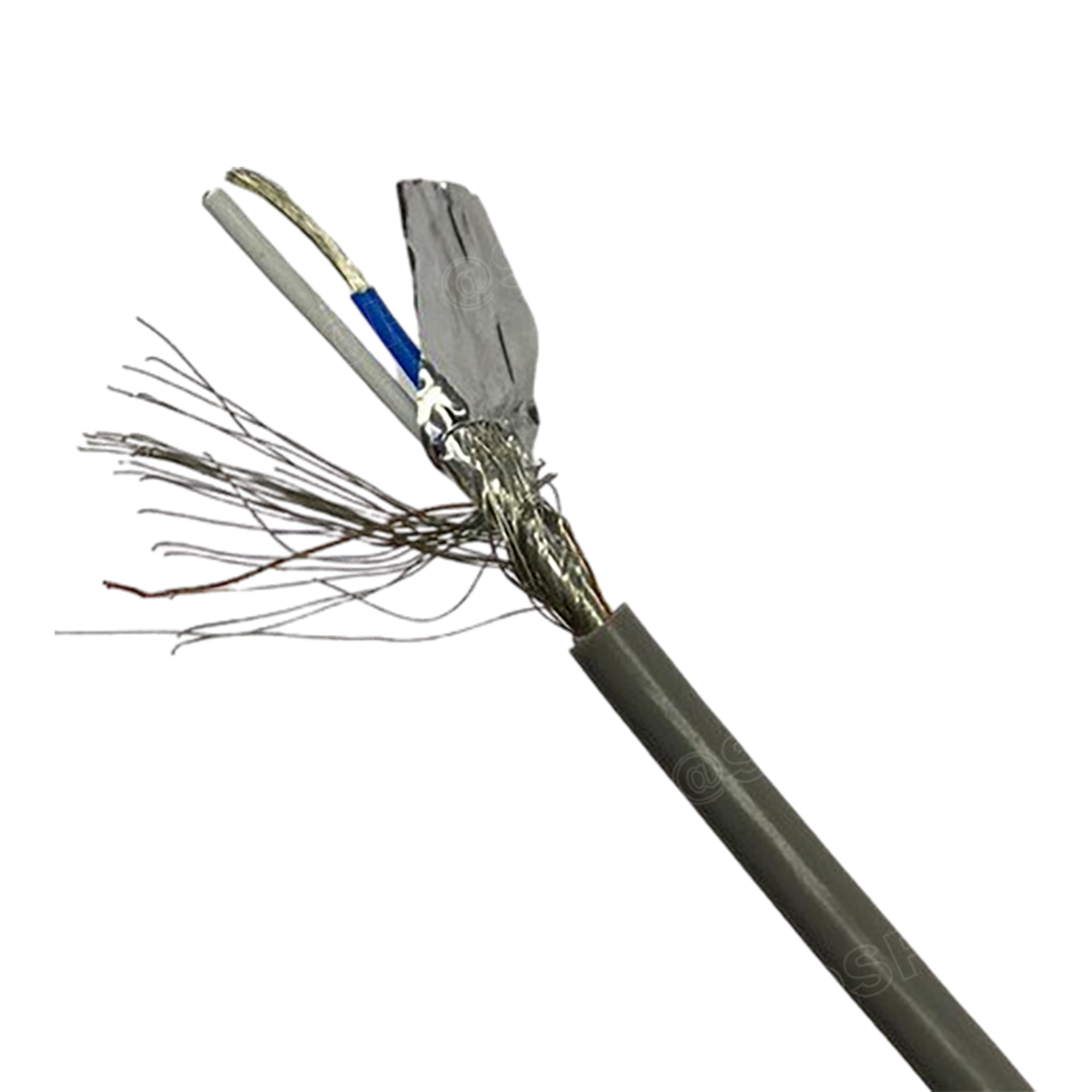 [ 2เมตร ] APH-AWIR025 สายสัญญาณ Amphenol 25AWG 2C OD 3.2mm Amphenol Audio Wiring Cable สายสัญญาณ 3.5 สายสเตอริโอ Stereo Cable สายสัญญาณแอมฟินอล สายไมค์ 25AWG Audio Cable สายชีลสเตอริโอ แอมฟีนอล Amphenol Audio Video Cable