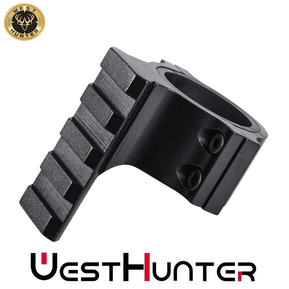 ขาจับเสริมยึดกล้องขนาด 25 / 30 มม สำหรับบึดอุปกรณ์เสริม Adapters FOR RED DOT LASER Flashlight Mount With 20mm Picatinny Rail