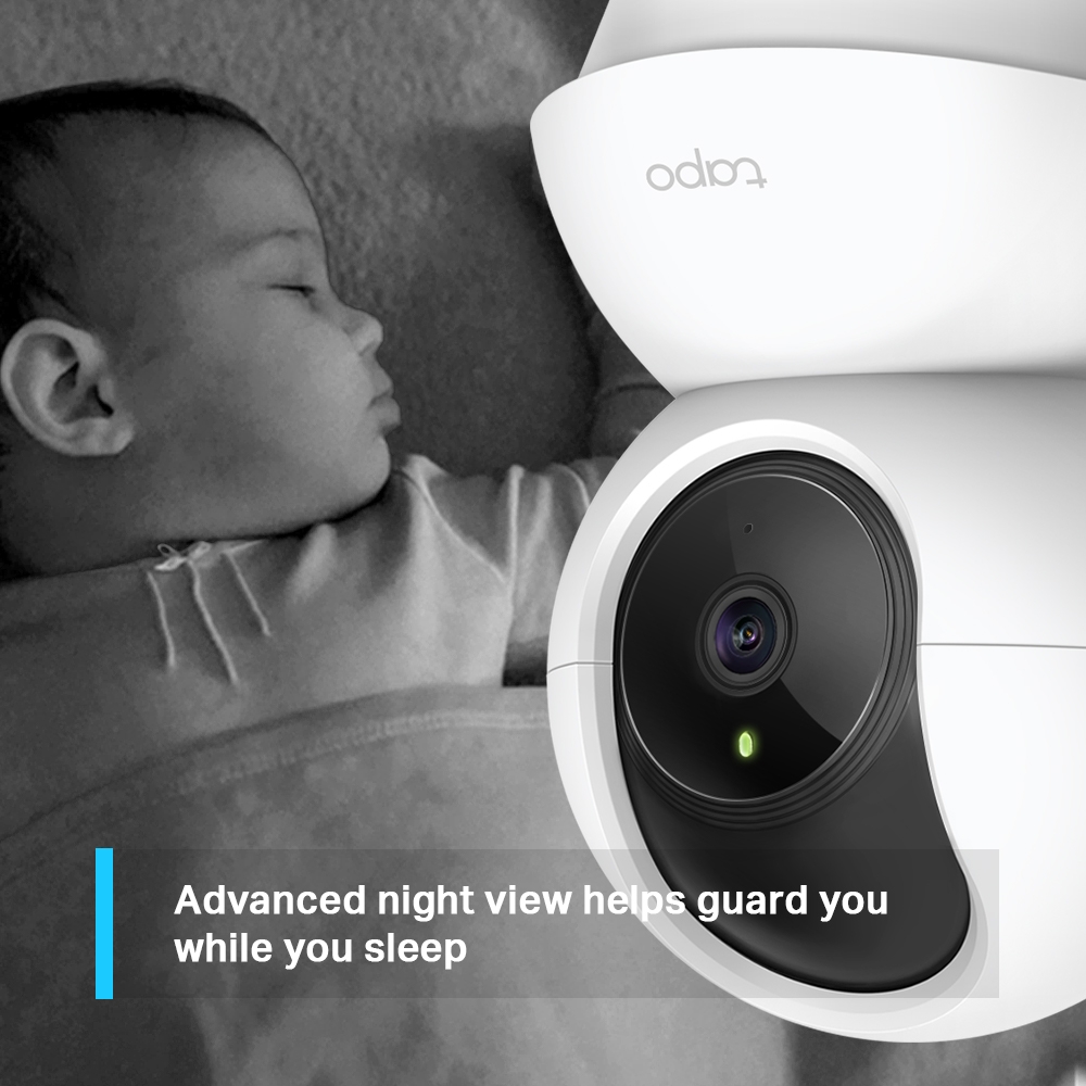 กล้องวงจรปิดไร้สาย TP-LINK C210 Pan/Tilt Home Security Wi-Fi Camera รับประกันศูนย์