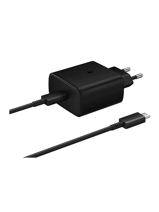 Samsung Fast Charging Travel Adapter (45W) EP-TA845XBEGWW (Black) แท้ประกันศูนย์