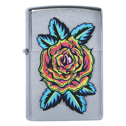Zippo 29399 Flower Tattoo