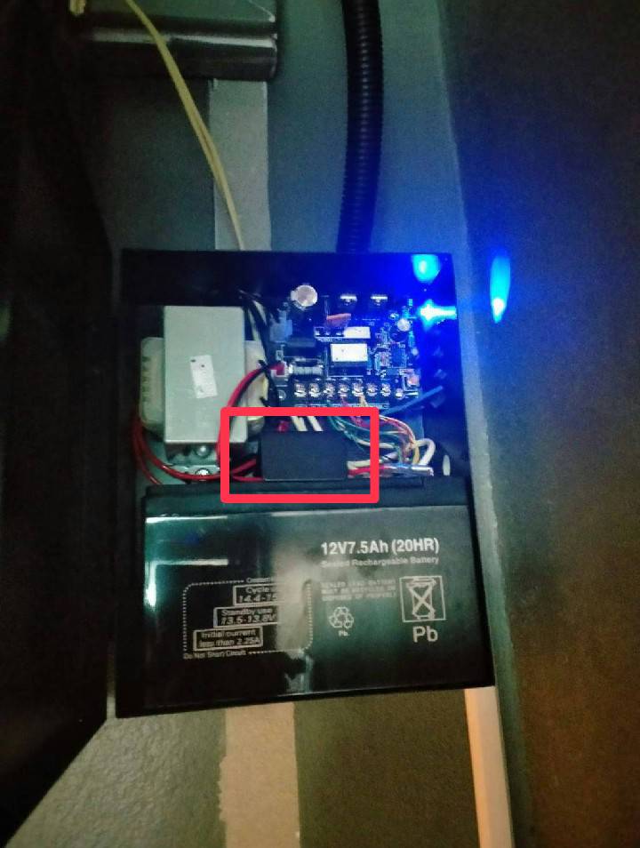 ชุดรีโมทคอนโทรลสั่งงานเปิดปิดประตู