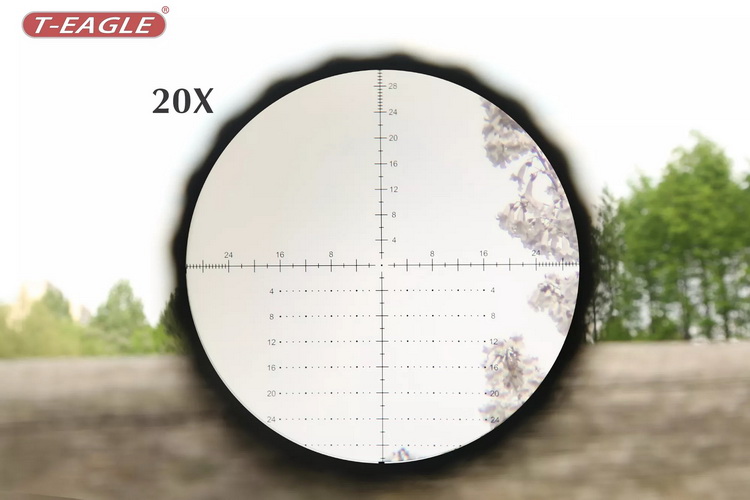 กล้องกันน้ำ กันกระแทกT-EAGLE MODEL 2022 1 STELLAR ST 6-24X50 FFP เส้นเล็งขยายตามซูม ชัดแจ๋วระดับ HD สินค้าแท้ประกัน 1 ปี