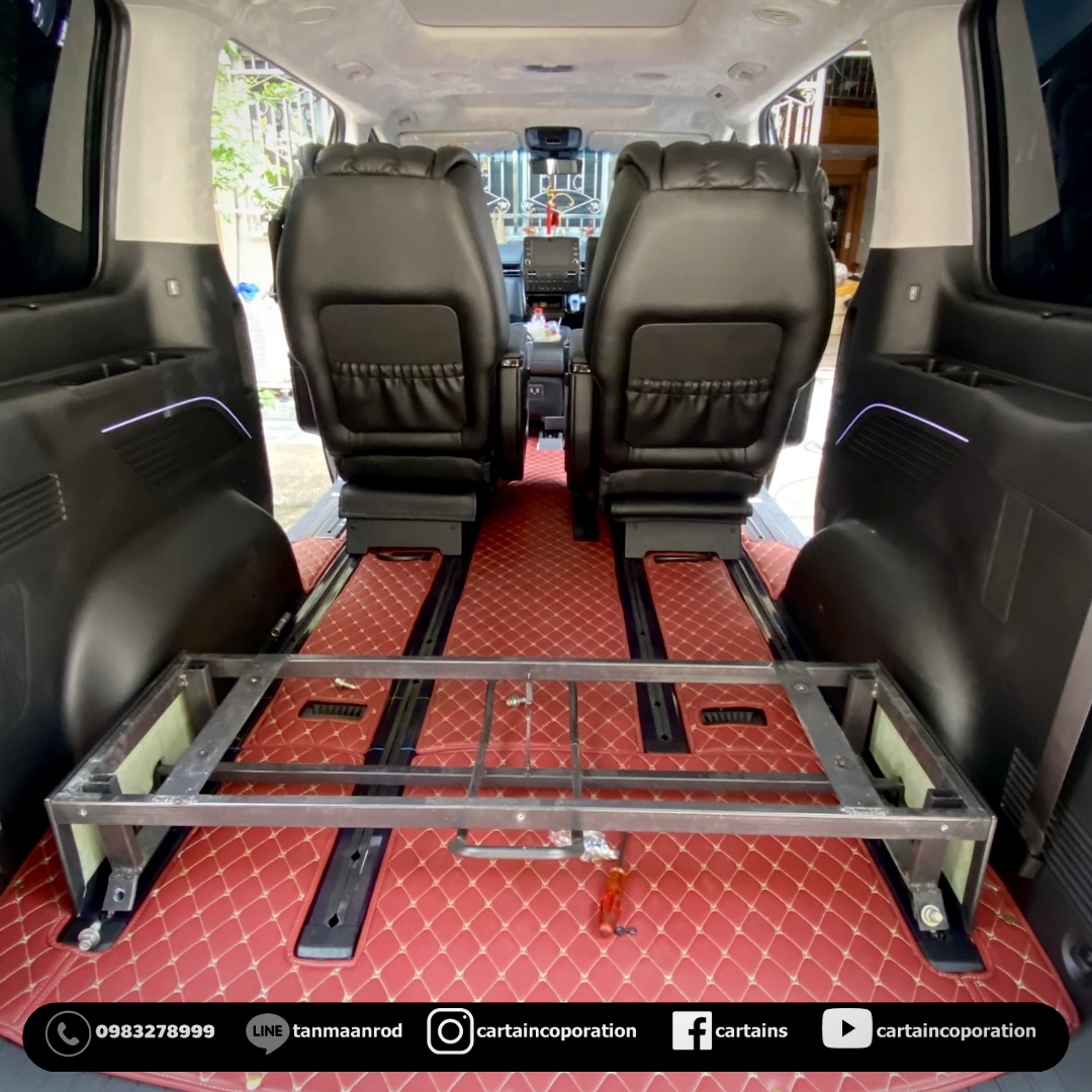 Hyundai staria เบาะvip ระบบไฟฟ้า เบาะแถวท้าย ปรับแยกได้ 40:60