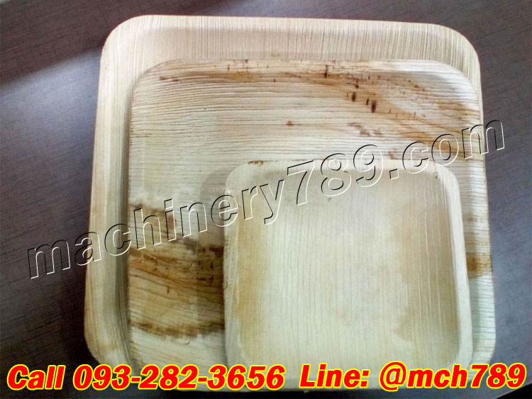เครื่องอัดกาบหมากกึ่งอัตโนมัติ รุ่น MC-02 เครื่องขึ้นรูปจานกาบหมาก เครื่องทำจานกาบหมาก Semi Automatic Leaf Plate Making Machine