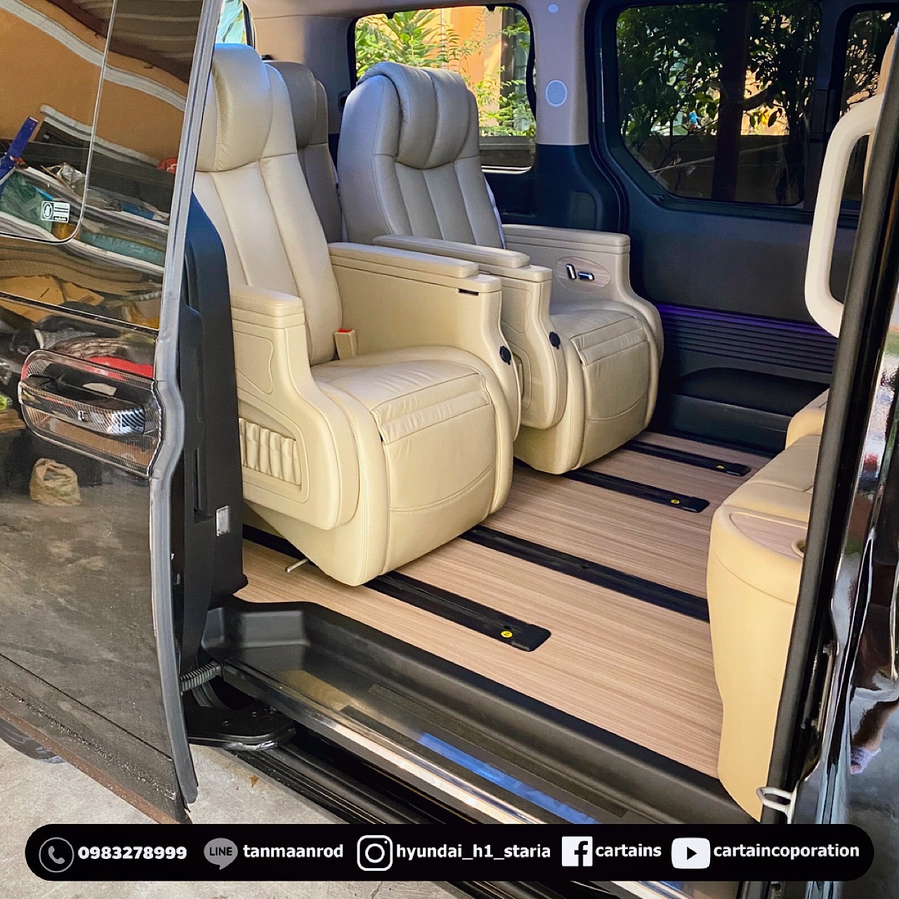ปูพื้น รถ ฮุนได hyundai h1 starex และ staria