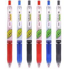 ปากกาเจล ZEBRA SARASA Mark ON JJS77 0.4 มม. , JJ77 0.5 มม. แห้งไว เน้นข้อความทับได้