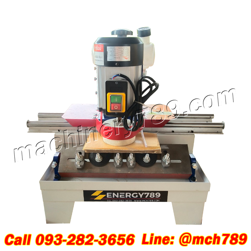 เครื่องลับมีดระบบมือผลัก รุ่น 400 พร้อมมอเตอร์ 220V/380V เครื่องเจียรมีด เครื่องลับคมใบมีด แท่นลับมีด รองรับใบมีดยาวสูงสุด 400 มม. Manual Blade Sharpener / Blade Sharpening Machine (Maximum Length 400MM x 4PCS)
