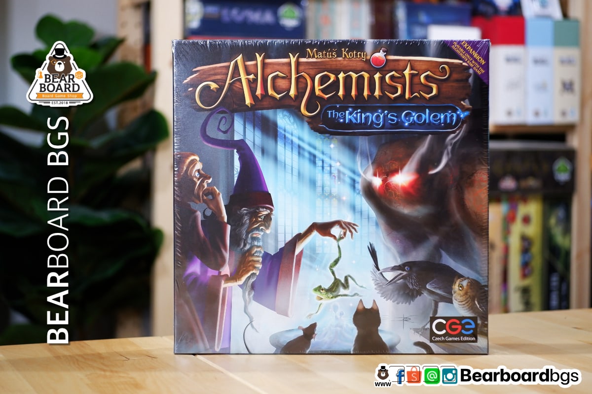 Alchemists: The King's Golem ภาคเสริมบอร์ดเกม ของแท้