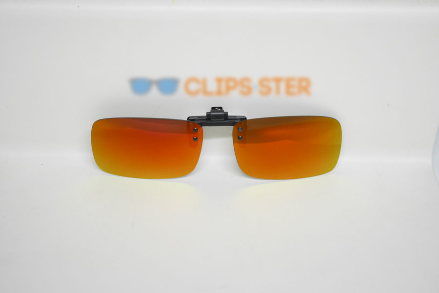 คลิปออนกันแดด Clipsster รุ่น Recster C เลนส์สีปรอทส้ม