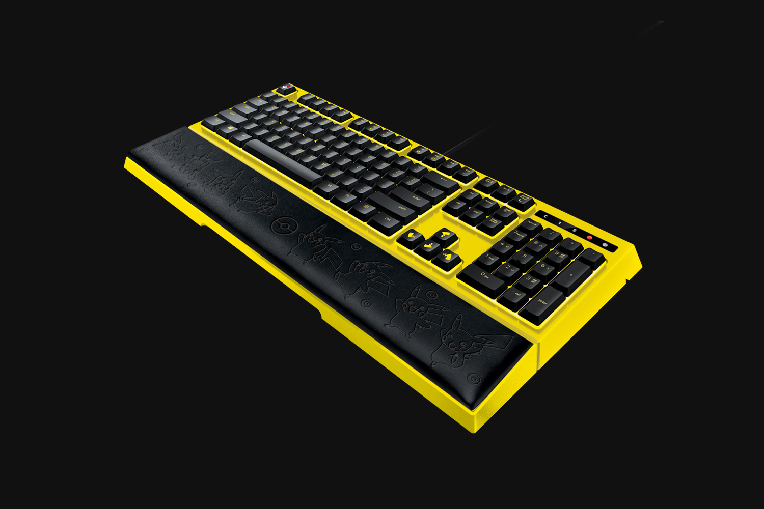 เกมมิ่งคีย์บอร์ด RAZER x Pokémon Pikachu Edition Gaming Keyboard Backlit (Eng Keycap) ของดีน่าสะสม