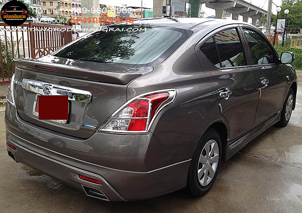 ชุดแต่งรอบคัน VIP v2 ALMERA 2011