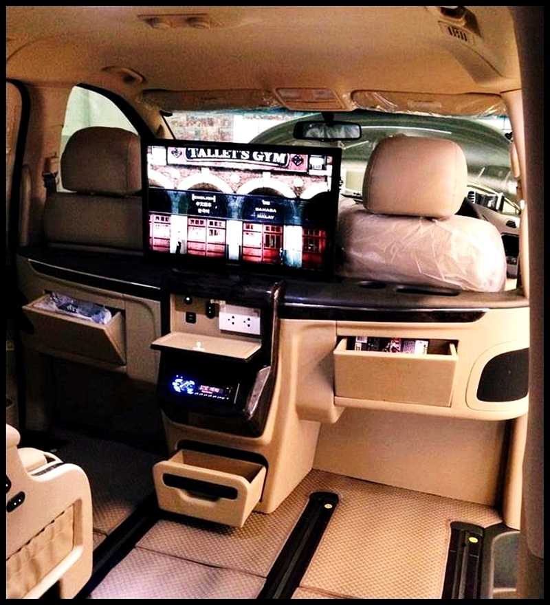 คอนโซลทีวี รถฮุนได Hyundai H1 starex staria