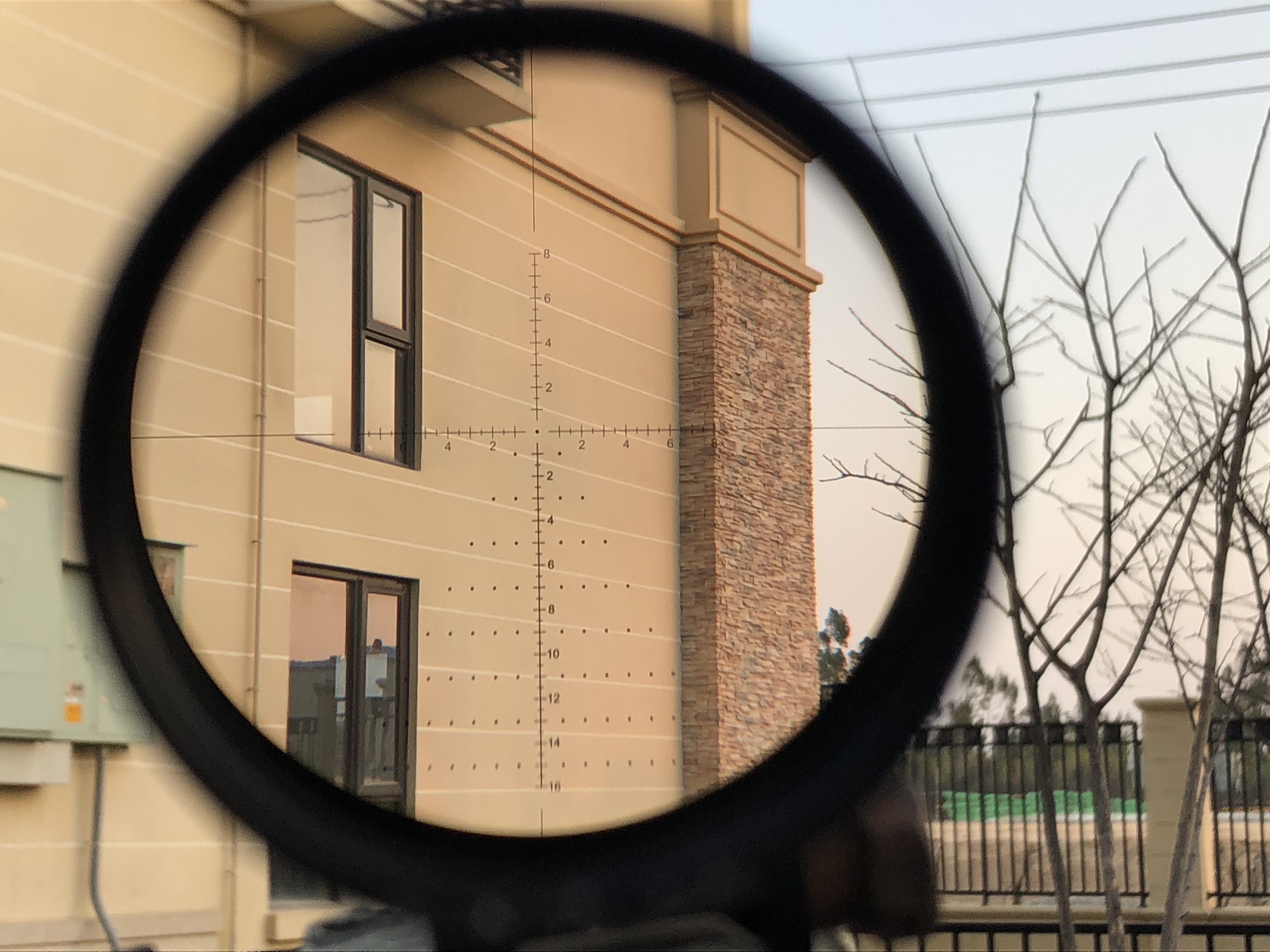 กล้องติดปืน T EAGLE ER 1-6x24IR กล้องดีราคาถูก กันน้ำ กันกระแทก