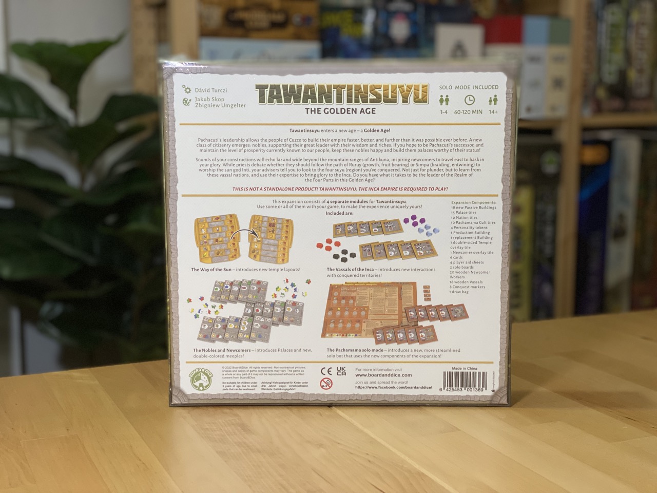 Tawantinsuyu: Golden Age ภาคเสริมบอร์ดเกม ของแท้