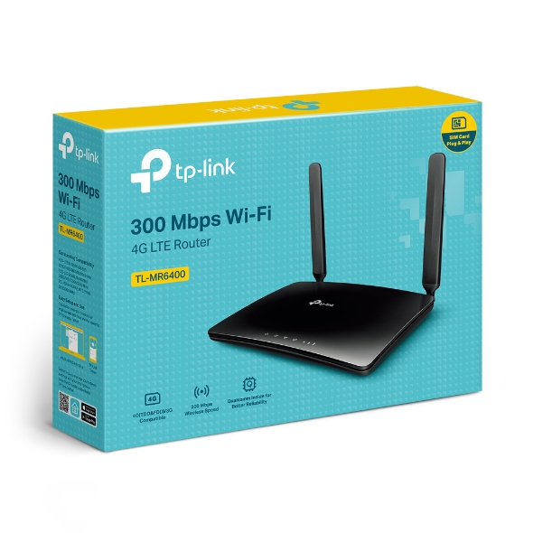 TP-Link Router TL-MR6400 300 Mbps Wireless N 4G LTE ประกันศูนย์ไทย