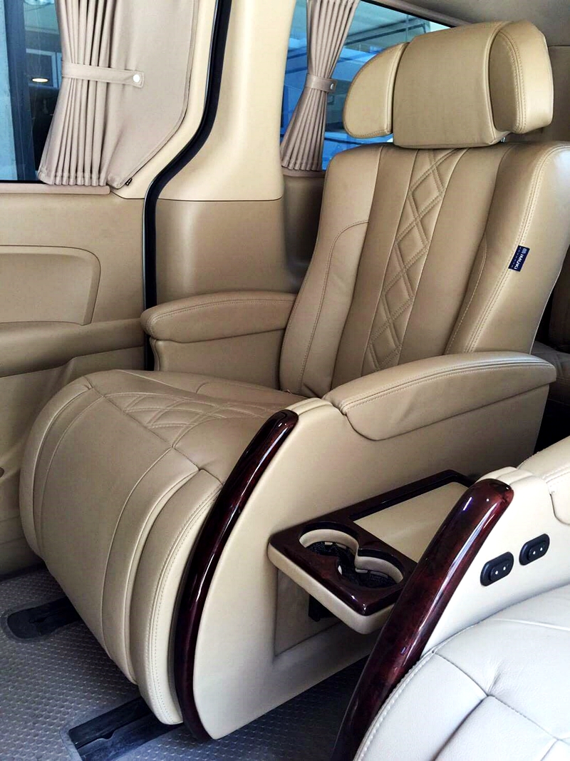 เบาะ VIP ไฟฟ้า HYUNDAI H-1 STAREX Staria [ ทรง มิกกี้เมาส์ เหมือน STAREX ]