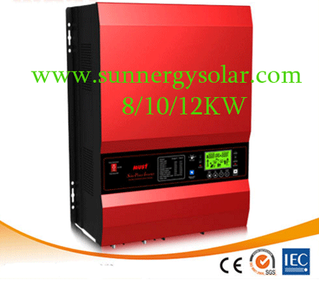 อินเวอร์เตอร์เพียวซายด์8000W/8KW/48V