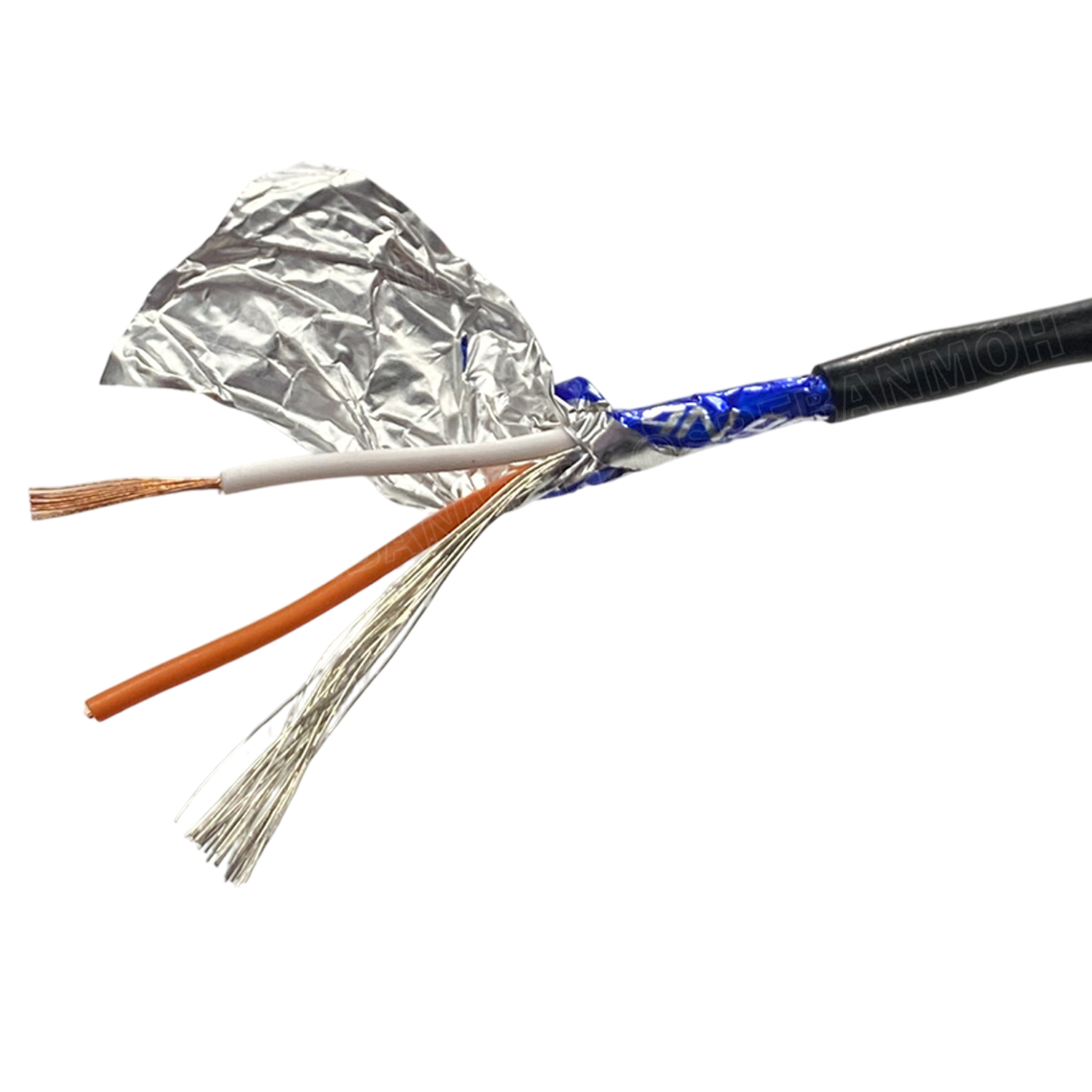 [ 2 เมตร ] L-2B2AT Canare สายชีลด์ สายชีลด์สเตอริโอ 3.2mm Shield Stereo Cable 2Cx25AWG ทองแดงแท้ Audio Twisted Pair Microphone Cable Made In Japan สายเดินระบบไมโครโฟน Foil Shield ชีลฟอยด์ 100% Copper Wire