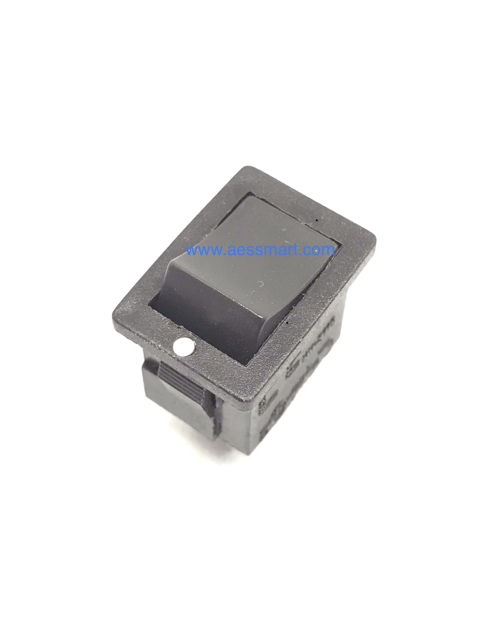 NV-S119 : สวิตซ์ Power สี่เหลี่ยมสีดำ, 4P,220V/3A