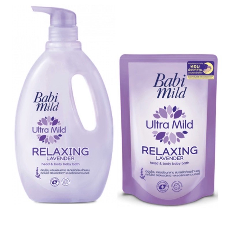 1แถม1 Babi Mild ผลิตภัณฑ์สบู่เหลว เบบี้มายด์ อัลตร้ามายค์-เฮดแอนด์ บอดี้ ขนาด 850 มล.ฟรีถุงเติม 380 มล.1ถุง(ขวด+ถุง)