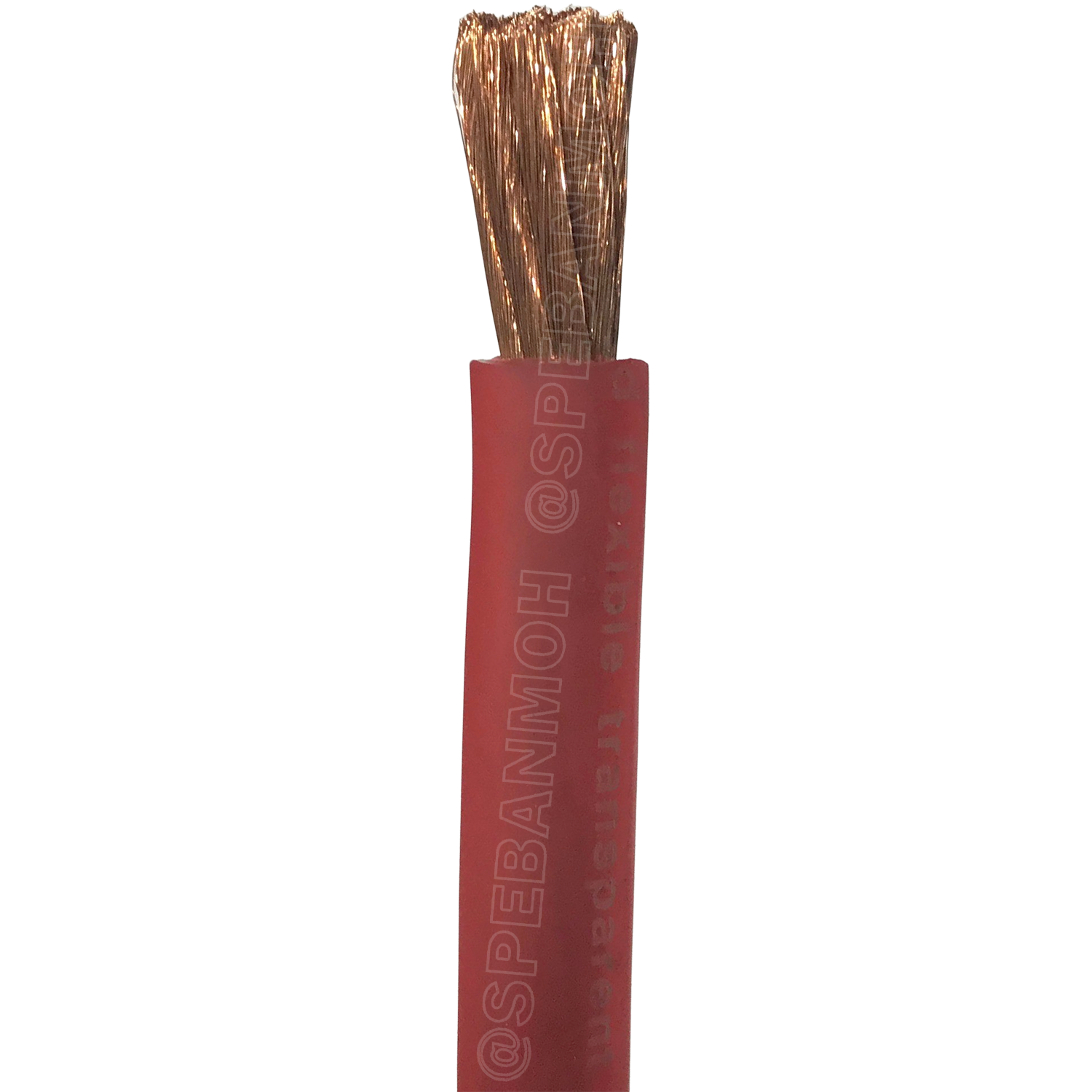 [ 1 เมตร ] NT-BAT2 แดง Red ฉนวนพีวีซีนิ่ม Nectech สายพาวเวอร์แบตเตอรี่ Battery cable แบบอ่อน เนคเทค ทองแดงแท้ ขนาดเต็ม Pure Copper Wire 100% สำหรับรถยนต์ DC Power Cable แบบเดี่ยว สายไฟเดี่ยวชนิดฝอย เดินรถยนต์ รถบรรทุก