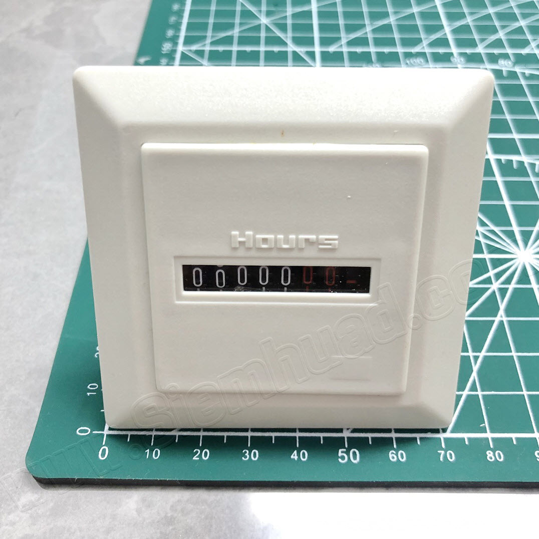 ฮาวมิเตอร์ เครื่องนับชั่วโมงการทำงาน Hour Meter (PNC) HM-1, HM-1S