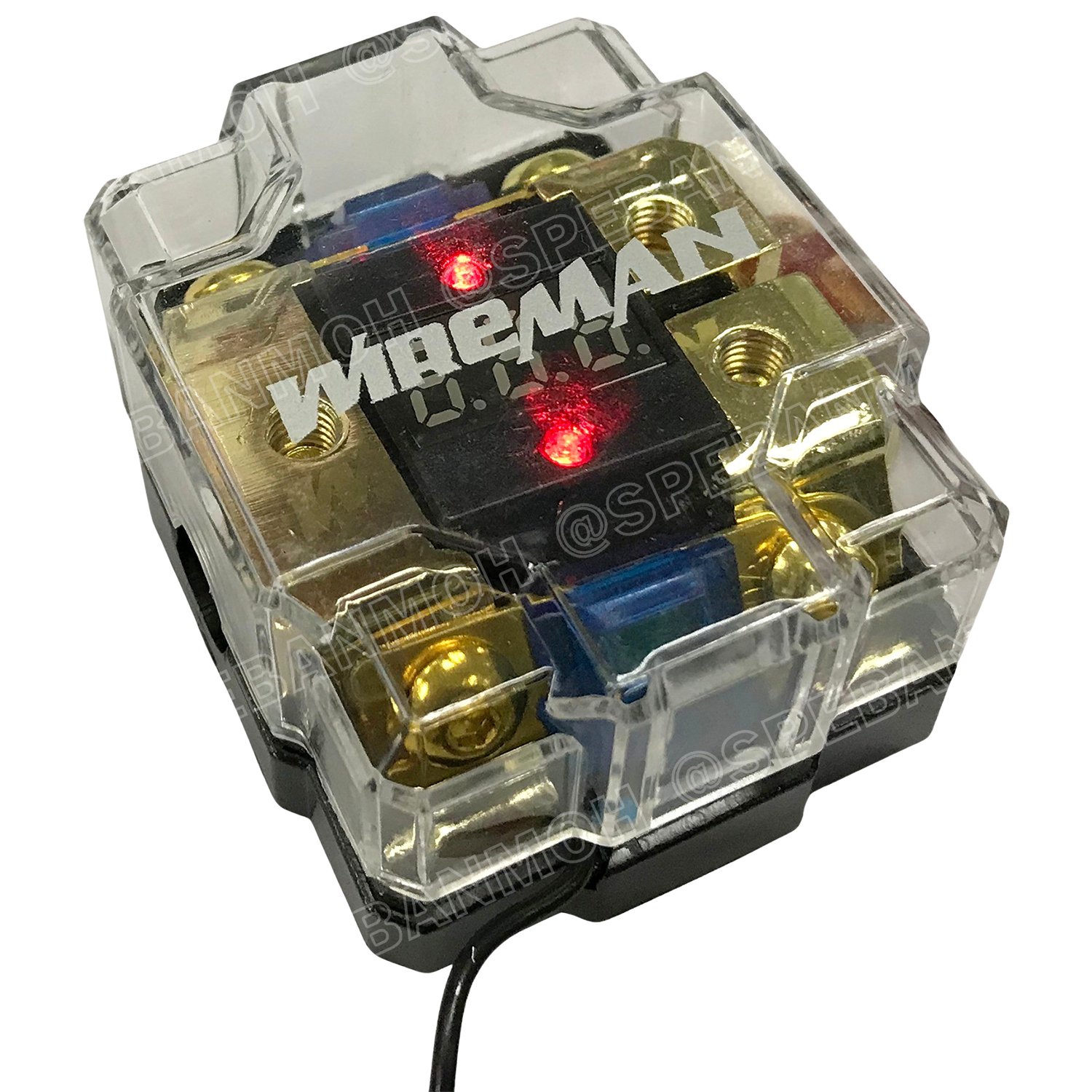 WM-882 กระบอกฟิวส์รถยนต์ Wireman เข้า 1 ออก 1 Wireman Auto Fuse WM816 ฟิวส์รถยนต์ เครื่องเสียงรถยนต์ กระบอก กระบอกฟิวส์รถยนต์ กระบอกฟิวส์เครื่องเสียง กระบอกฟิวส์ รถยนต์ WIREMAN ฟิวเพาเวอร์เสียงกลาง ฟิวส์ซับบ๊อก ฟิวส์เครื่องเสียง ฟิวส์รถยนต์