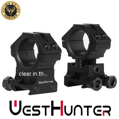 ขากล้องคุณภาพสูง ปรับสูง ต่ำใด้ ADJUSTABLE Profile Scope Mounts 20mm Picatinny Rail 25.4mm/30mm Universal Scope Rings Accessories