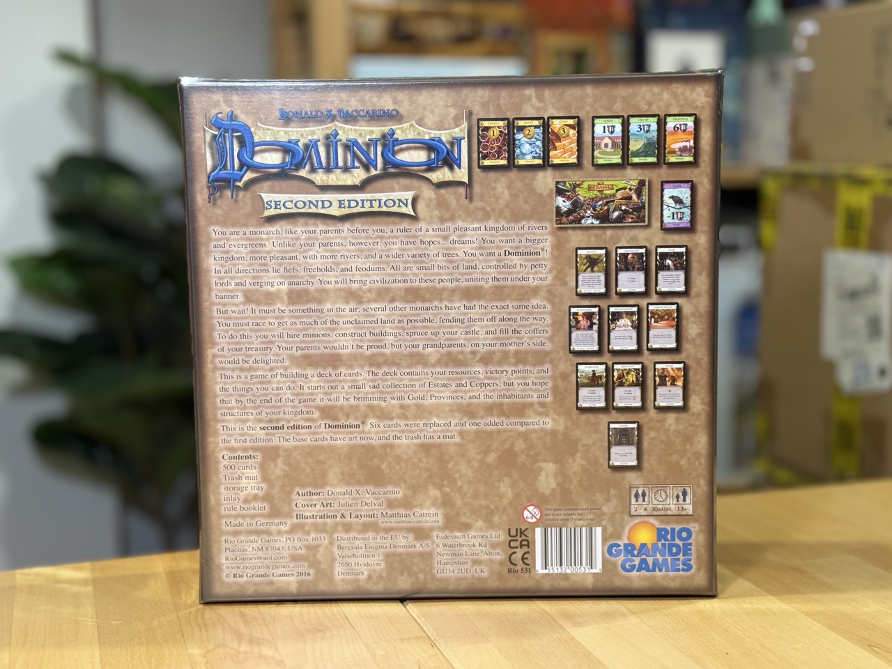 Dominion (2nd Edition) บอร์ดเกม ของแท้