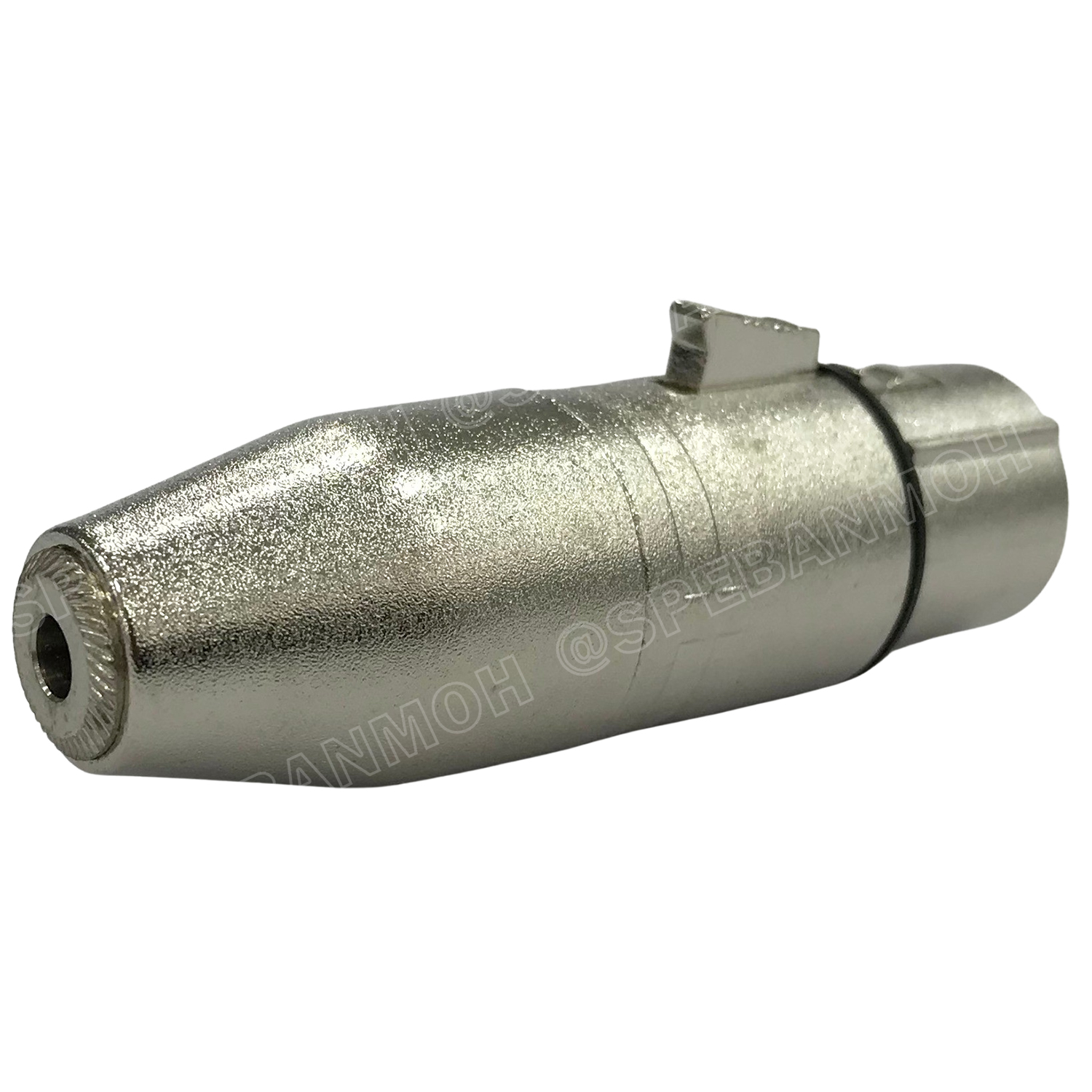 [ 1ชิ้น ] XLR-GCB047 ปลั๊กแปลงแคนนอน XLR เมีย ออก ปลั๊กมินิ 3.5 ( Female XLR to Female Mini 3.5 Phone Stereo ) ปลั๊กแปลง XLR เมีย ออก 3.5 เมีย Audio Balanced Connector คอนนอน 3P mini 3.5 stereo 3โพล Adapter Plug Xlr-mini แจ็คโทรศัพท์ แจ็คไมค์