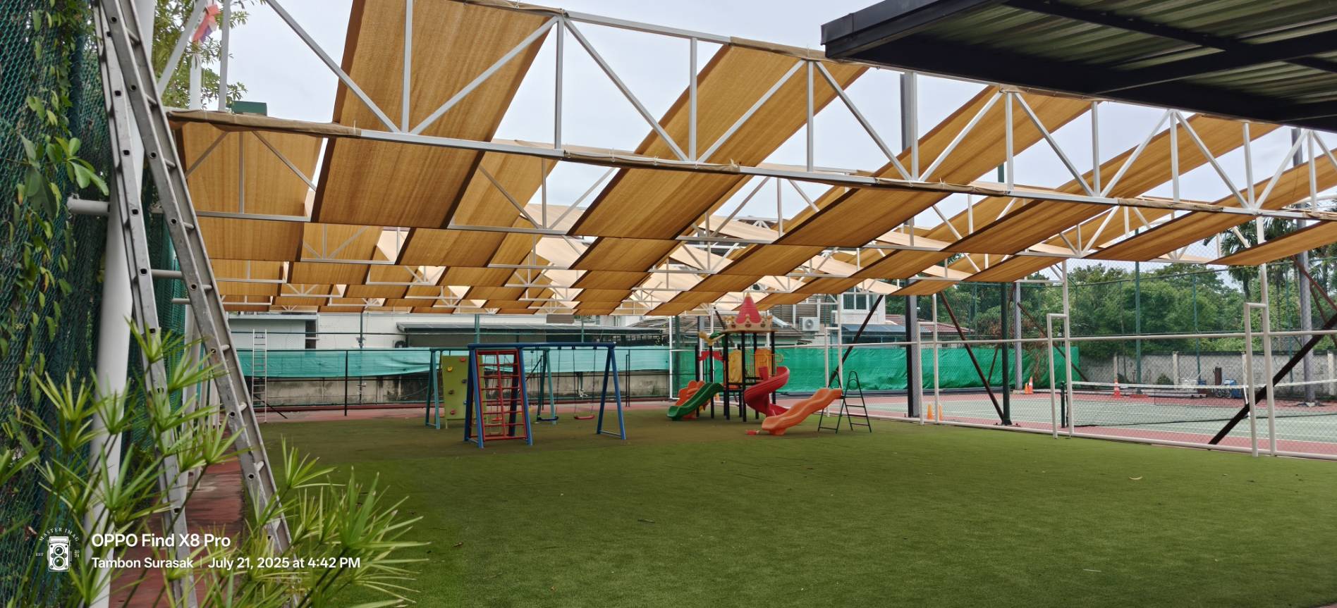 ผ้าใบโรงเรียนวันเดอร์เยียรส์