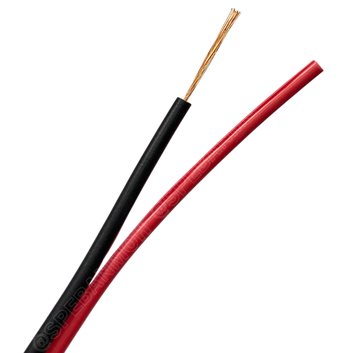 [ 100 เมตร ] HB-RB-0.5 สายไฟคู่ดำแดง Hybrid 0.5 mm2 ทองแดงแท้ Speaker Cable 0.5sq.mm ไฟDC สายลำโพงแบบคู่ 2C Twin Cable Copper Wire ทองแดงแท้ Black Red Twins Cable สายลำโพงดำแดง สายลำโพง ดำ-แดง สายสัญญาณ ดำ แดง ทองแดง สำหรับไฟ DC และ ลำโพง Speaker Cable