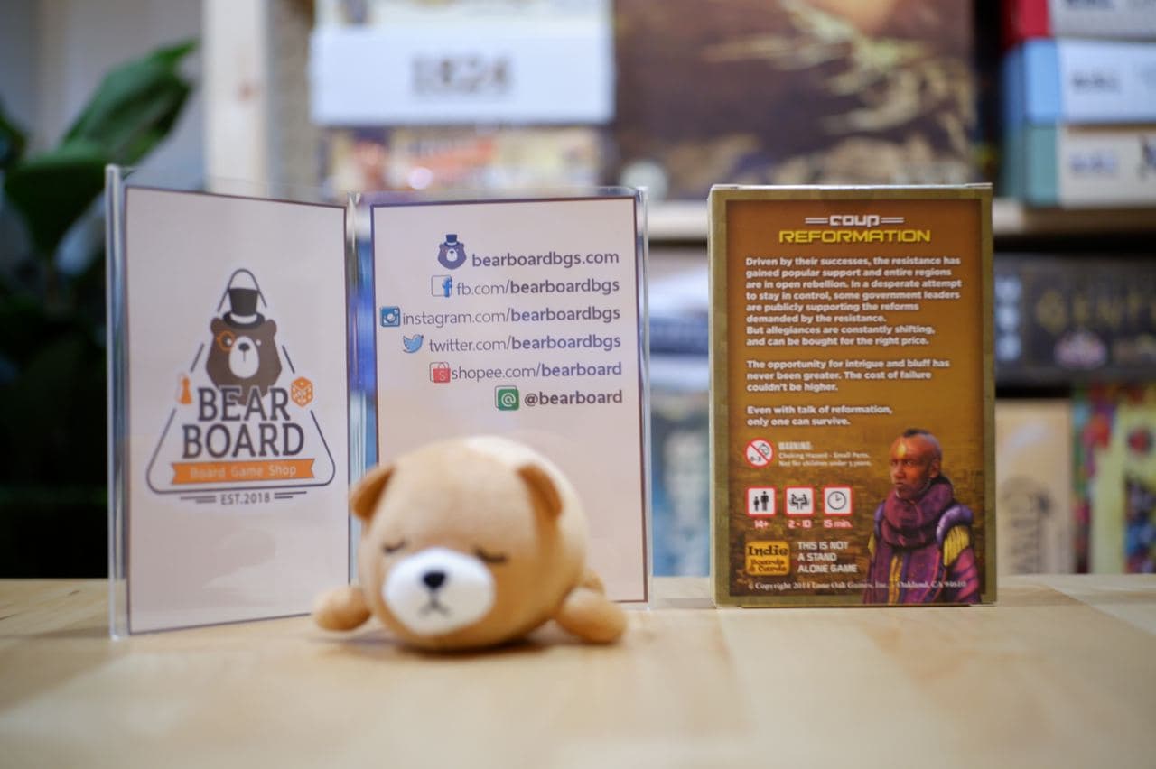 Coup: Reformation ภาคเสริม บอร์ดเกม