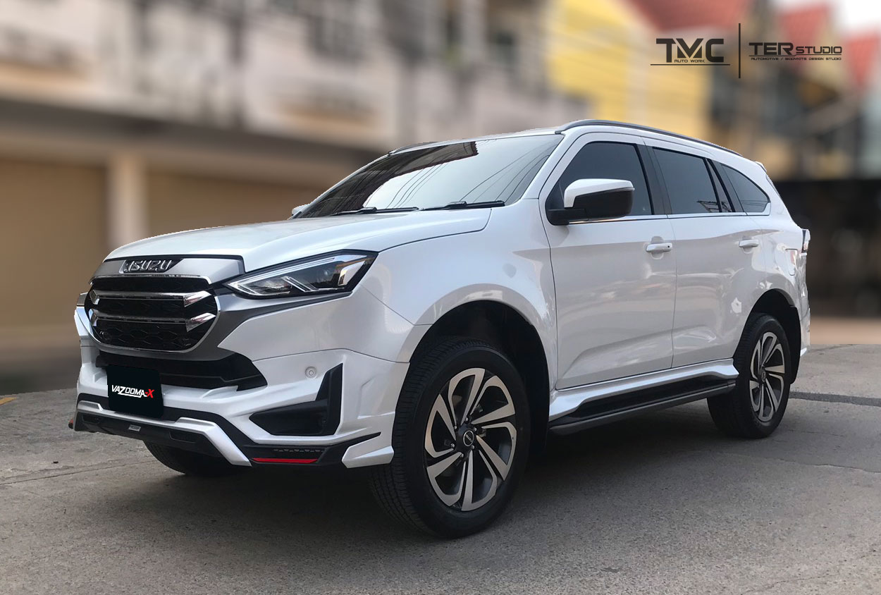 ชุดแต่งสเกิร์ตรอบคัน VAZOOMA-X สำหรับ Mu-X 2021